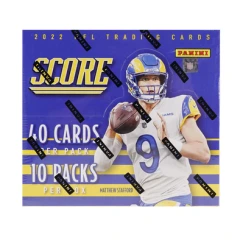 PANINI - SCORE FOOTBALL - 2022 - HOBBY BOX